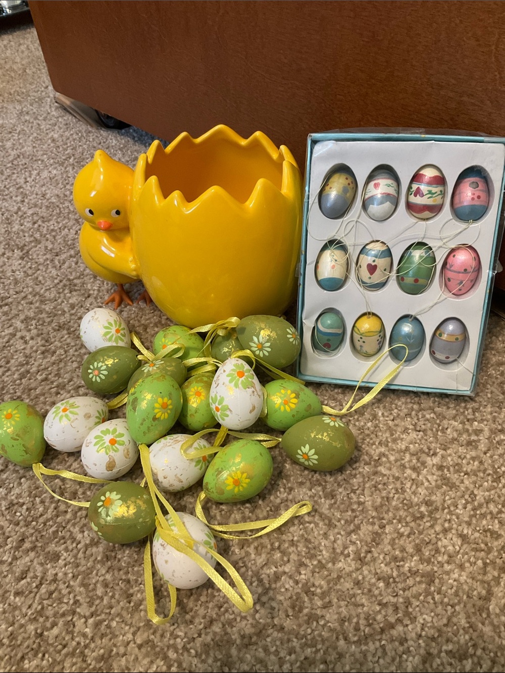 Egg and Chick Easter Planter